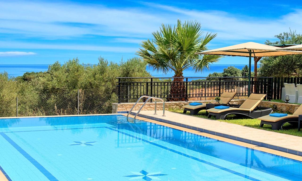 Villa Stelios Private Pool ゲオルギオポリス エクステリア 写真