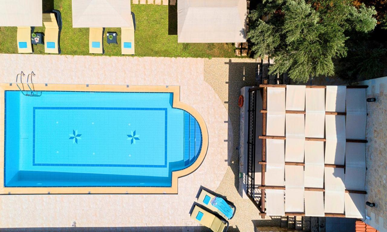 Villa Stelios Private Pool ゲオルギオポリス エクステリア 写真