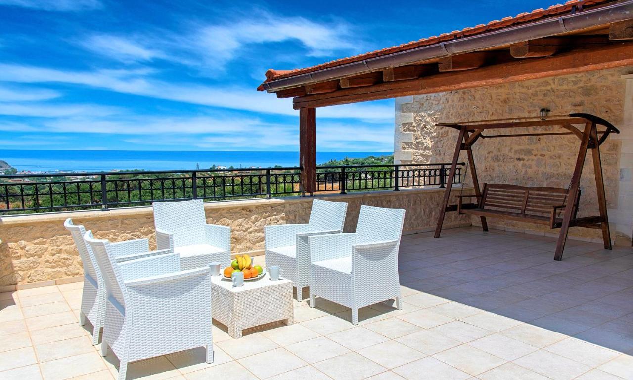 Villa Stelios Private Pool ゲオルギオポリス エクステリア 写真