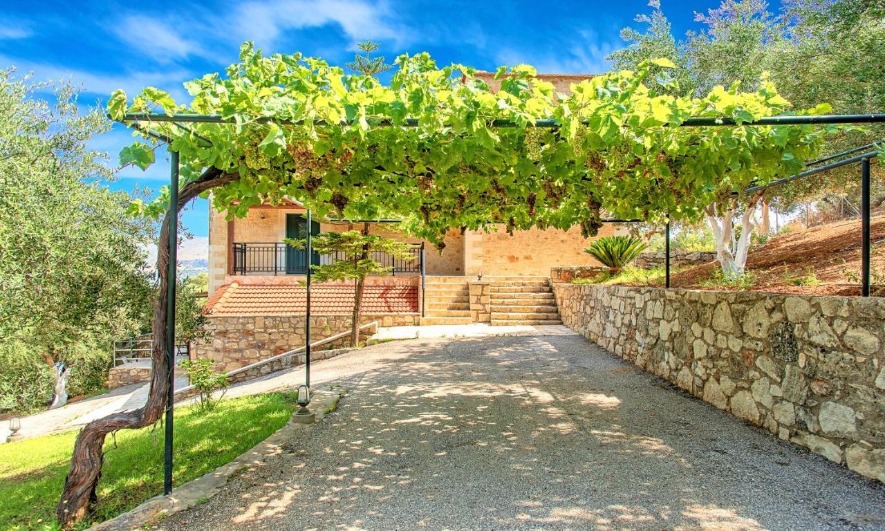 Villa Stelios Private Pool ゲオルギオポリス エクステリア 写真