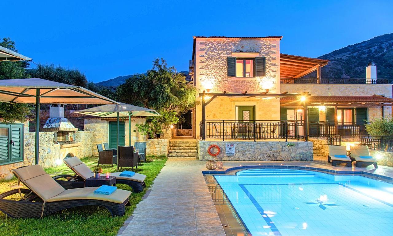 Villa Stelios Private Pool ゲオルギオポリス エクステリア 写真